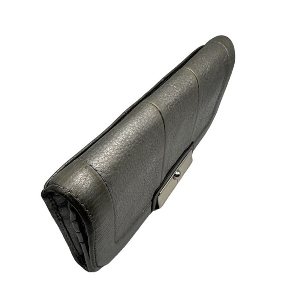 COACH Metallic Silver Wallet - Picture 4 of 13